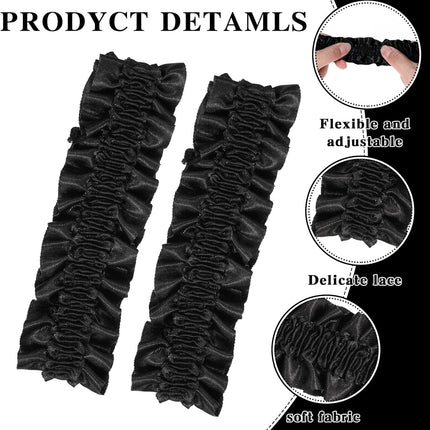 2 Pcs Mens Western Arm Garter Garter for Man's Arm 1920s Sleeve Garters for Men Anti-Slip Roaring Garters Belt Party Decoration Roaring 20s Costumes for Men Party Costum.