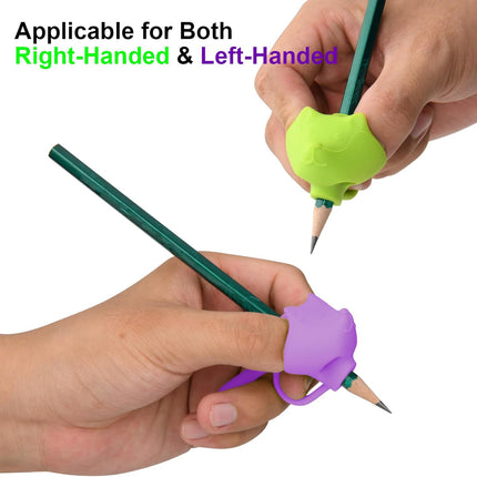 6 Pack Silicone Pencil Grips, Pencil Holder Grip Posture Correction Training, Ergonomic Pencil Grippers Holder for Writing Aid (Style B).