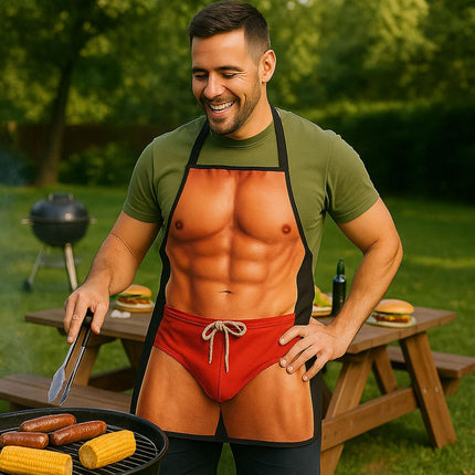 Funny Aprons for Men, Gag Grilling Apron for Men Women Kitchen Cooking Outdoor Party Barbecue.
