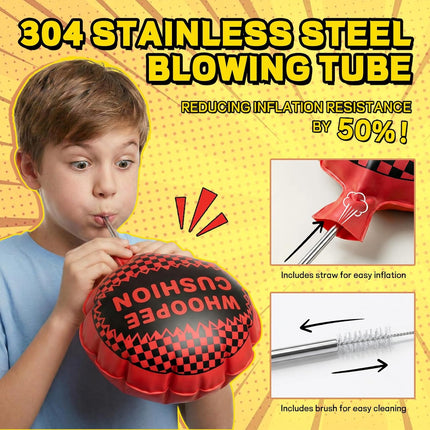 Whoopee Cushion, 10 Inch Prank Toys for Novelty Party Favors Kids and Adults Fart Pillow Novelty Gifts.