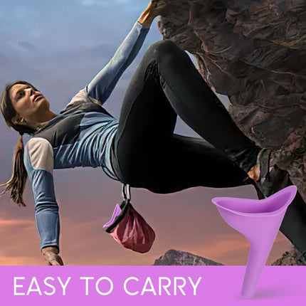 Female Urinal, 4PCS Portable Urination Device Pee Funnel for Travel Camping Hiking, Outdoor Activities, Camping, As a Gift for Women's Equality Day That Benefits Female Health.