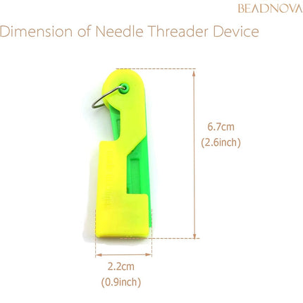 Automatic Needle Threader 5 Pcs Sewing Needle Threaders Automatic Threading Device for Sewing Embroidery Cross Stitch Craft Stitching Knitting Quilting.