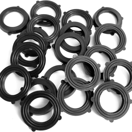 Garden Hose Seal Waters Hose Washers Hose Ring, Rubber Hose Gaskets Firmly Set Inside Fittings for Garden Hose and Water Faucet (Pack of 20).