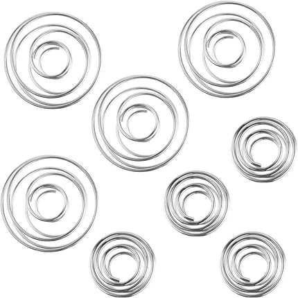 8 Pcs 304 Stainless Steel Shaker Balls 2 Sizes Milkshake Protein Balls Mixing Ball for Shaker Cup Bottle Mixer.