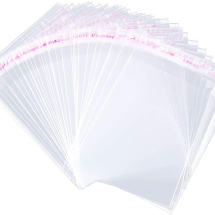 200 Pcs Cellophane Bags 2x3 Inches Self Sealing Cello Bags Small Clear Cookie Bag Adhesive Resealable Plastic Poly Cellophane Treat Bag for Candy Jewelry Gifts Decorative Favor.