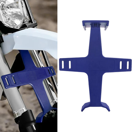 Motorcycle Fork Guard Suspension Support Brace, 11.2" Universal Dirt Bike Fork Saver Transportation Tool, Suspension Guard Protector for Dirt Bike Motocross Supermoto (Blue).