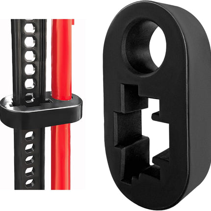 Handle Keeper, Rust-Resistant Rubber Lift Jack Handle Keeper Isolator, Sun-Resistant Jack Mount Bracket Handle Bar Protector for Off Road Lift Jacks, Car Accessories.