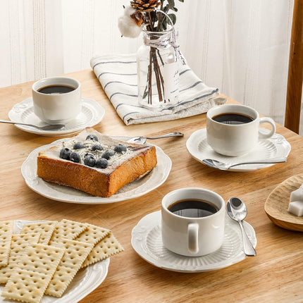 6-Piece Demitasse Espresso Spoons, 4 Inches Stainless Steel Mini Coffee Spoons.