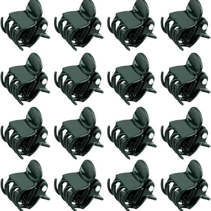 Orchid & Plant Support Clips - 100 Pcs Dark Green Garden Cymbidium Clips to Keep Stems & Vines Upright.