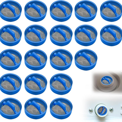 20Pcs Washing Machine Water Filter, Washing Machine Water Inlet Valve Washing Machine Filter Hose Washer with Screen Filter, Washing Machine Hose Filter Inline Water Filter Washing Machine Inlet Valve.