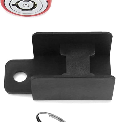 Motorcycle Bike Anti-Theft Wheel Disc Brake Lock, 2 Pack Safety Disc Wheel Lock with Keys, Keyed Differently Mountain Road Bike Padlock.