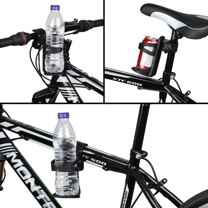 Universal Bike Water Bottle Holder for Large Bottles, Bike Water Bottle Cages Cup Holder Fits Most Bicycles.