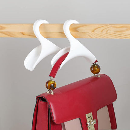 Purse Hanger Hook Bag Rack Holder - Handbag Hanger Organizer Storage - Over The Closet Rod Hanger for Storing and Organizing Purses | Backpacks |Satchels | Crossovers | Handbags | Tote（2 Pack）.