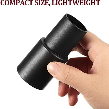 2 Pieces Cleaner Adapter 35mm (1-3/8 Inch) to 32 mm (1-1/4 Inch) for Inner Diameter 32 Brush Fit to Outer Diameter 35 Tube Plastic Vacuum Hose Adapter.