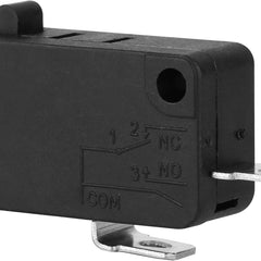 KW7-0 Micro Switch, Replacement for Air Fryer XL, Power XL, Vortex, Microswitches for Microwave Oven & Induction Cooker - Normally Open, 16A 125V/250V, 2Pins 1NO 1NC.