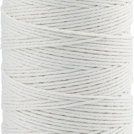 White Cotton String Butchers Cooking String Twine 2mm 656ft for Crafts, Tying Meat, Making Sausage.