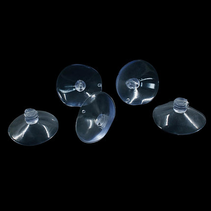 50 Pack Small Suction Cups 35mm, Suction Cups with Holes for Glass Table Tops,Prevent Table Tops Sliding and Home Decoration.