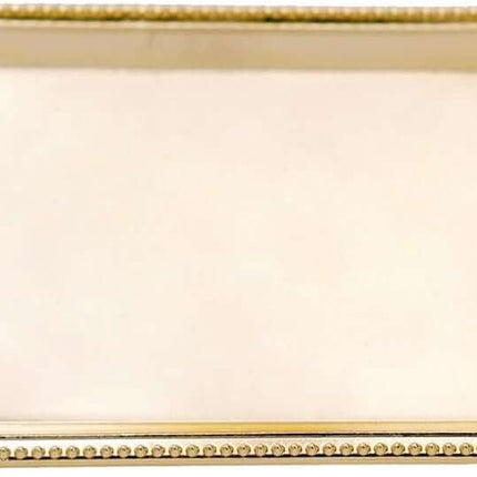 Efavormart 12 Pack - 4" Gold Rectangular Mini Candy Display Tray Favors for Wedding, Bridal Shower, Baby shower, Birthday, Candy Jars Decorations.