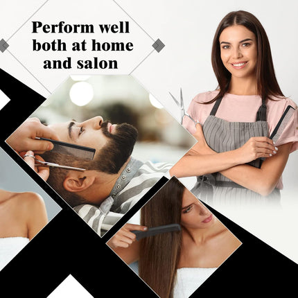 5 Pieces Hair Cutting Comb Set, Carbon Fiber Barber Comb Hair Styling Combs Fine Teeth Anti Static Heat Resistant Hairdressing Tapered Comb for Men Women.