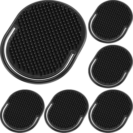 6 Pieces Pocket Palm Combs Pocket Brush, Shampoo Brushes, Scalp Massager Hair Brush Comb for Men Travel.