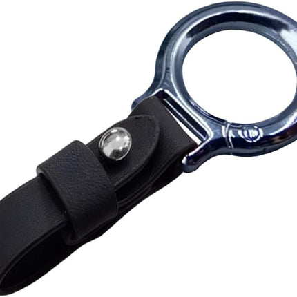 Carabiner Key Ring Clip, Car Fob Key Keychain Holder Car Keychain Clip for Men Women, Key Ring Belt Holder (Black).