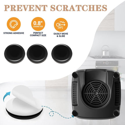 Appliance Sliders, 12PCS Kitchen Small Appliance Slider Self Adhesive Appliance Pads Countertop Accessories Kitchen Finds Gadgets for Air Fryer Mixer Coffee Maker.