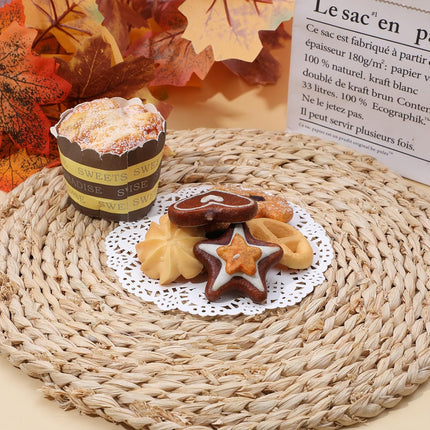 300 Pcs Paper Doilies, 3 sizes Lace Doilies Paper Round Disposable Placemats White-Doilies for Tables Dessert Trays Party Craft Wedding Birthday Cakes Tableware Decorations (3.5 in, 4.5 in, 5.5 in).