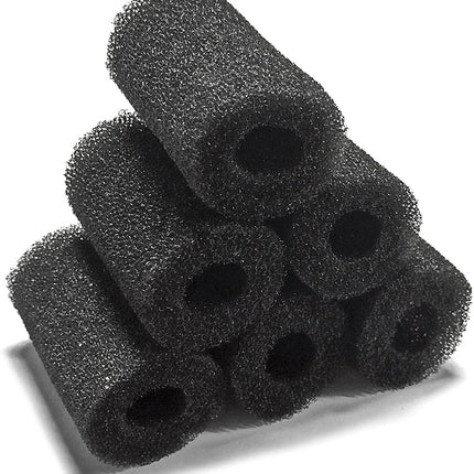 6pcs Pre-Filter Sponge, Pre Filter Foam Sponge Roll for Aquarium Fish Tank (6 x 3.5cm /2.4x1.4 inch).