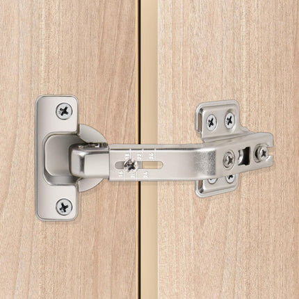 135 Degree Lazy Susan Hinge Full Overlay Concealed Corner Cabinet Hinge for Cabinet, Cupboard, Folded Door, Corner Kitchen Cabinet Replacement Hardware (1 Pair, 2 PCS).