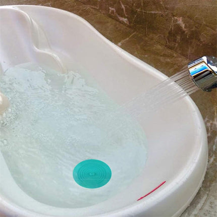 2 Pack 6” Bathtub Tub Drain Cover Stopper, Large Silicone Suction Bathroom Drain Plug Hair Stopper, Bathroom Accessories for Kitchen and Laundry.