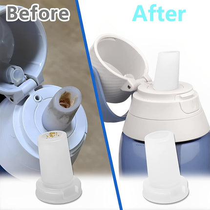 Bite Valve Replacement for Brita Water Bottle, 2 Pack, Silicone, BPA-Free, 1 Liter, Sports, Travel.