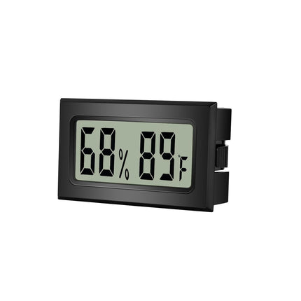 Reptile Thermometer Hygrometer Meter Indoor Temperature Gauge Fahrenheit ℉ Mini Digital Humidity for Outdoor Office Humidors Jars Incubators Guitar Case (1).
