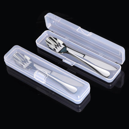 Travel Utensils With Case, Stainless Steel Reusable Portable Utensils Set With Case,  Travel Silverware Set.
