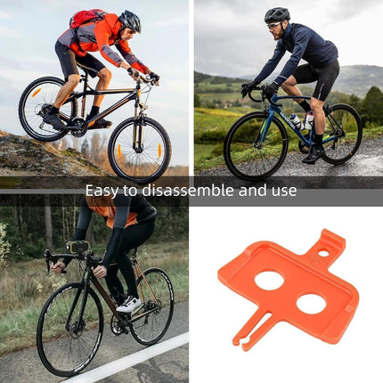 8PCS Bicycle Brake Pads Spacers - Hydraulic Disc Brake Pad Spreader Tool for MTB & Road Bike - Cycling Repair Insert Tool with Durable Spacers for Easy Maintenance.