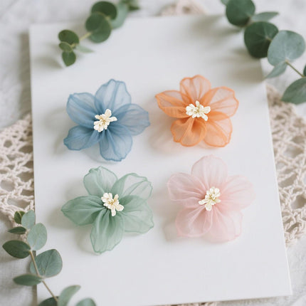 350Pcs 3mm White Matte Double Heads Flower Stamen Pistil for Flower Making Scrapbook Decoration Handmade Artificial Flower Pistil Matt-Like Floral Stamens for DIY Card Making Decor.