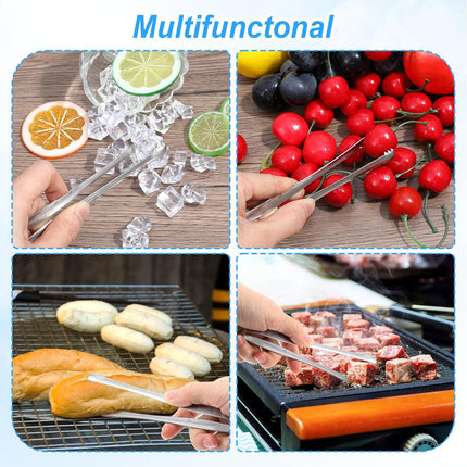 2PCS Egg Chalaza Removal Tool,Stainless Steel Tongs,Toothed Design Eggshell Fragment Membrane Remover Tong,Multipurpose Kitchen Tool for Cooking Food Cake Bakers Pastry Chefs.