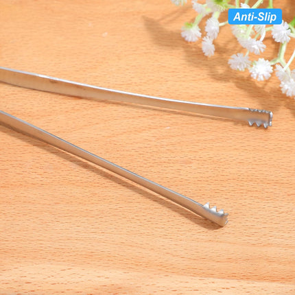 2PCS Egg Chalaza Removal Tool,Stainless Steel Tongs,Toothed Design Eggshell Fragment Membrane Remover Tong,Multipurpose Kitchen Tool for Cooking Food Cake Bakers Pastry Chefs.