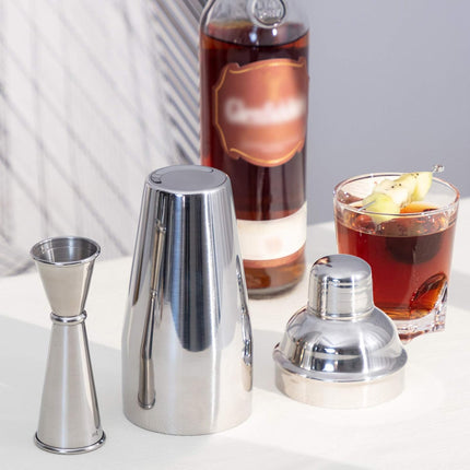 Jigger for Bartending, Double Cocktail Jigger Japanese Premium 304 Stainless Steel Jigger 2 OZ 1 OZ with Measurements Inside.