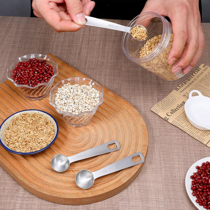 1 Teaspoon Measuring Spoons 3 Pcs Stainless Steel 5ml Small Mini Teaspoon Metal Measuring Spoons for Kitchen Cooking Kitchen CookingSpoon CoffeeSpoon, CreatineSpoon, SteelScoopers Protein Teaspoons.