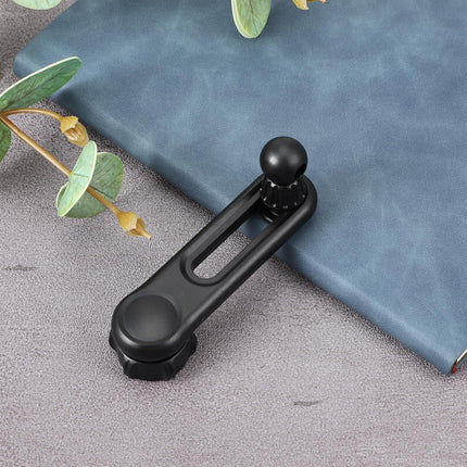 17mm Ball Mount Extension Arm, 360-Degree Rotatable Extender, 2.04 Inch Adjustable Length, Balls Mount Phone Extension Holder Arm 17mm Female to Male Ball Extender for Car Phone Holder, Black.