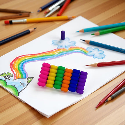 10Pcs Random Color Soft Foam Pencil Grips, Pen Grippers for Diamond Painting Pens Drill Pen, Pencil Cushion Drawing Pens for Drawing Writing Kids Toddlers Adults Arthritis.