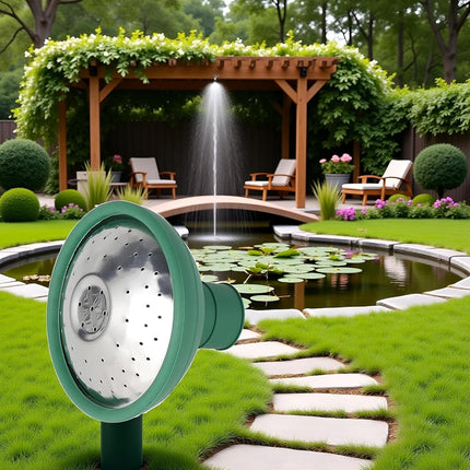 Green Universal Garden Watering Can Rose Head Water Sprinkler Sprayer Fit All Watering Can Rose Watering Can Spout Cover Nozzle Replacement Gardening Watering Equipment.