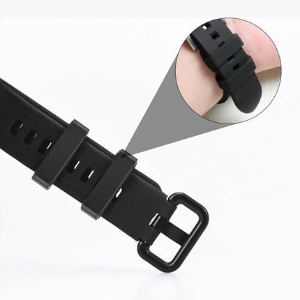 6Pcs Watch Band Loops Watch Strap Holder Loop Black Watch Band Strap Loops Watch Strap Keeper Holder Retainer Silicone Replacement Watch Strap Loop for Smart Sport Watch Wristband.