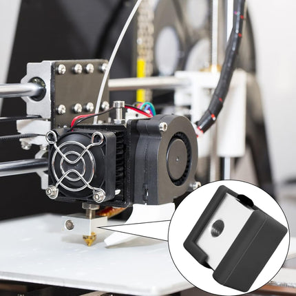 3D Printer Silicone Sock 8Pcs Hotend Silicone Sock Heater Block Silicone Cover for Creality Ender 3, Ender 3 Pro, Ender 5, Ender 5 Pro, CR 10 Series, MK7/ 8/9 Hotend.