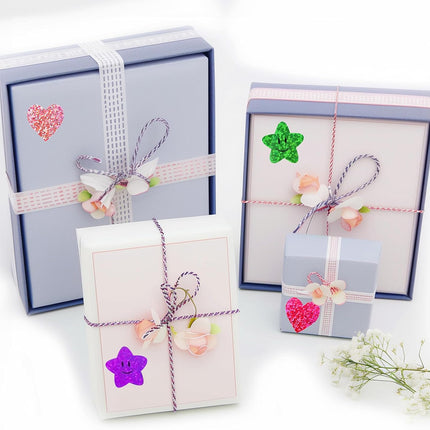 Heart Stickers Star Stickers - 1000Pcs 1Inch Glitter Heart Sticker and Smiley Face Star Sticker for Kids Reward Teacher Classroom Crats DIY Envelope Seal Card Gift Wrapping.