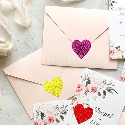 Heart Stickers Star Stickers - 1000Pcs 1Inch Glitter Heart Sticker and Smiley Face Star Sticker for Kids Reward Teacher Classroom Crats DIY Envelope Seal Card Gift Wrapping.