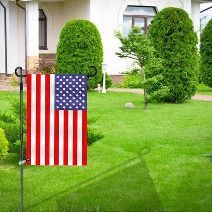Garden Flag Rubber Stoppers and Tiger 10 Pieces Pack Stand Holder Pole Anti-Wind Clips for Flags Stopper Yard Clip Stops Accessories Poles.