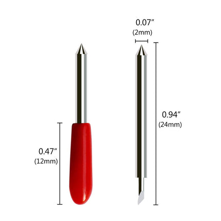 30 Pcs Replacement Blades for Explore Air 2 Blade Maker Expression Vinyl Cutter Machines Needle Degree 45 60 Cutting Plotter Multi.