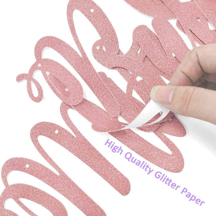 Mimosa Bar Sign But First Mimosas Rose Gold Banner, Decorations for Bridal Shower Baby Bachelorette Party Engagement Wedding Graduation Fiesta Bubbly Champagne Brunch Birthday Rosegold.