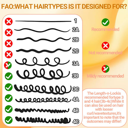 2-Pack Hair Stretcher Lengthening Net for Curly - Prevent Shrinkage Lock Hair Stretcher Looser - Wave Ringlets Hair Styling Tools Black 13in.